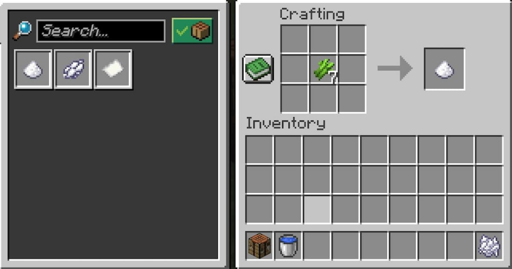 Sugar crafting recipe.