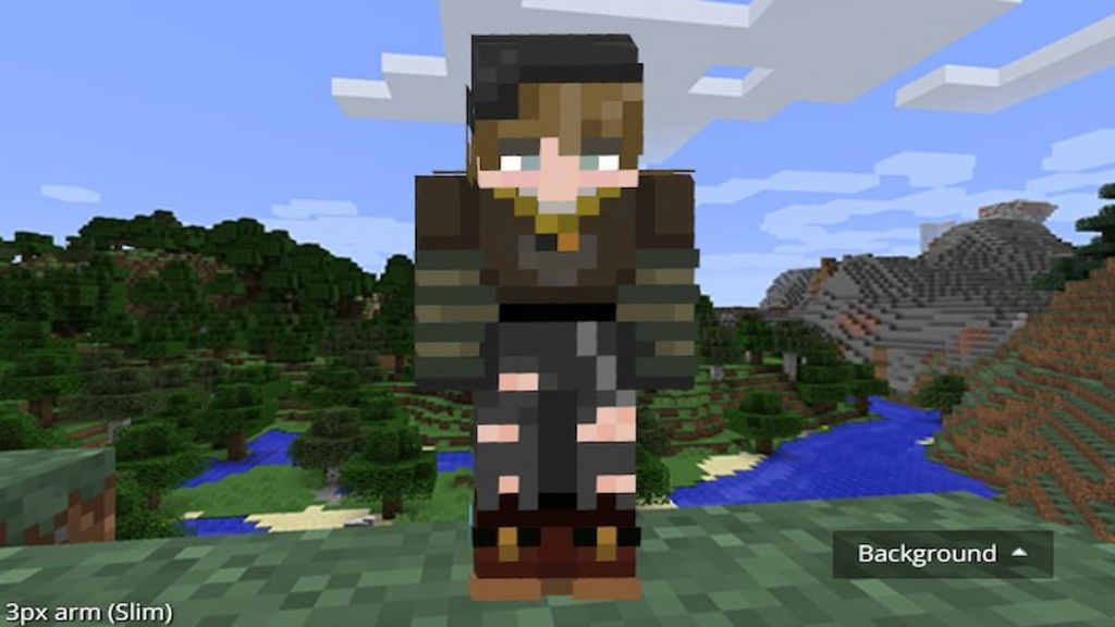 A Minecraft skin by Knickmaks featuring a fairy boy with a grunge outfit.