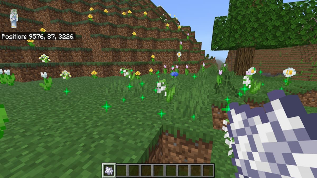 Using bone meal in a Flower Forest can produce more Lilies of the Valley in Minecraft.
